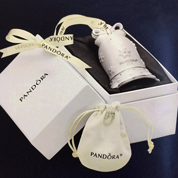 Pandora Other - PANDORA 2017 Christmas Bell Ornament New in Box Limited Edition